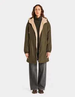 Celio Parka longue avec intérieur duveteux -^Femme Manteaux