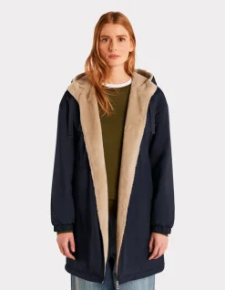Celio Parka longue avec intérieur duveteux -^Femme Les Meilleures Ventes|Manteaux