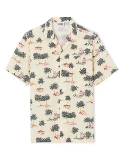 Celio Pokémon - Chemise beige Ramoloss^Homme Collabs|Costumes Casual
