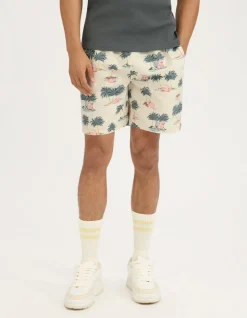 Celio Pokémon - Maillot de bain beige Ramoloss^Homme Collabs|Maillots De Bain