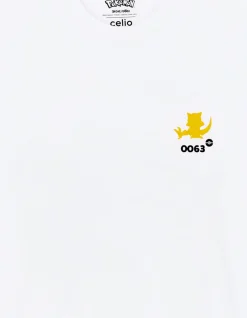 Celio Pokémon - T-shirt Abra^Homme Collabs|T-Shirts