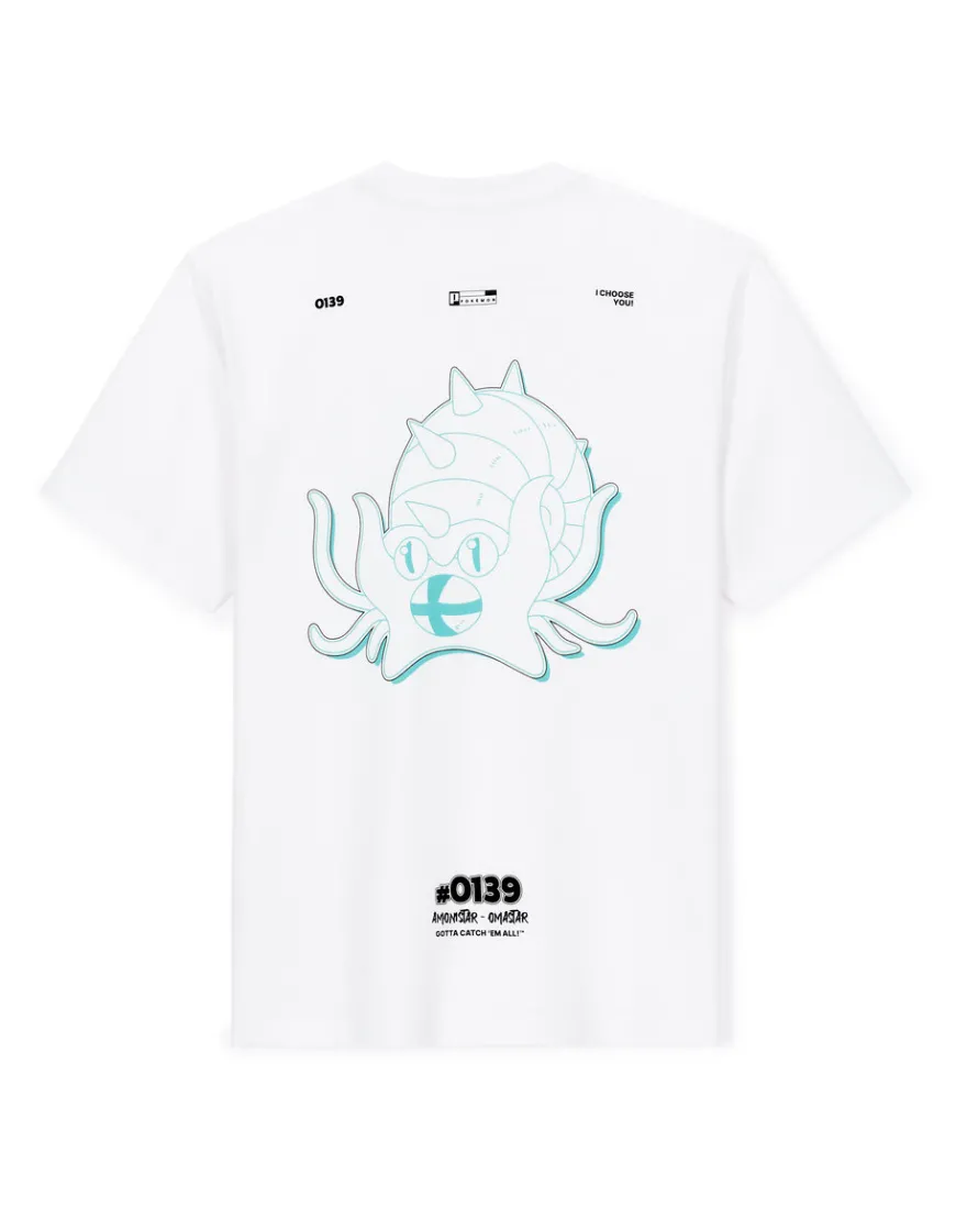 Celio Pokémon - T-shirt Amonistar^Homme Collabs|T-Shirts