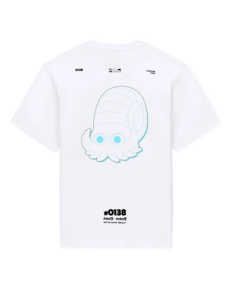 Celio Pokémon - T-shirt Amonita^Homme Collabs|T-Shirts