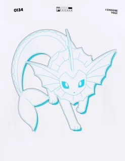 Celio Pokémon - T-shirt Aquali^Homme Collabs|T-Shirts