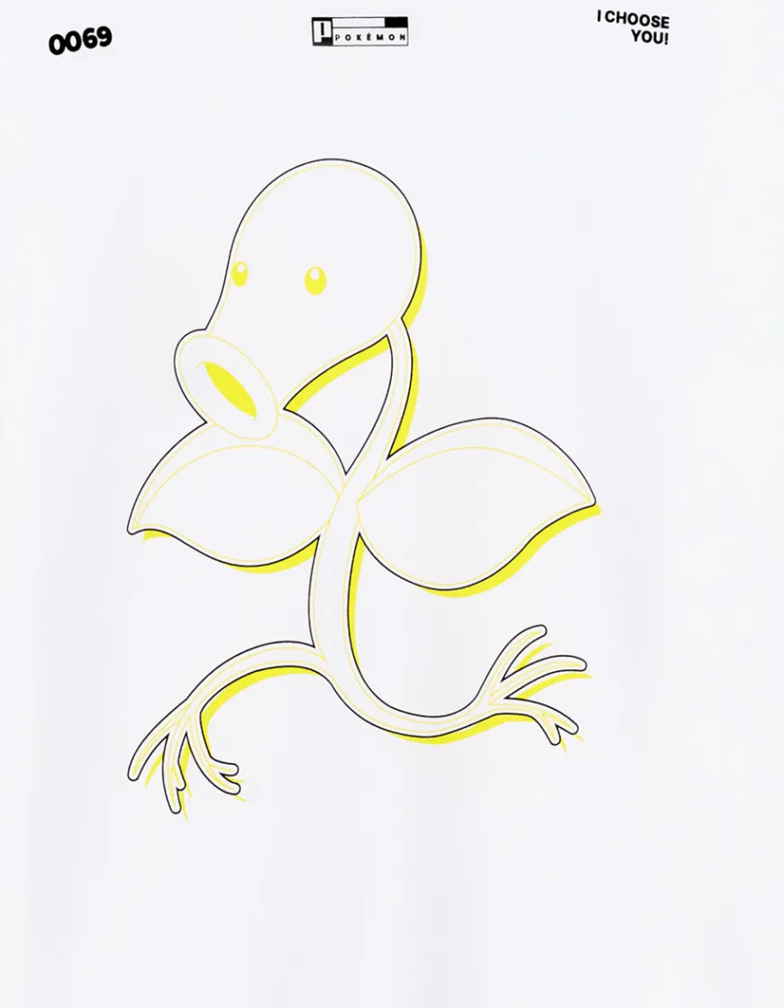 Celio Pokémon - T-shirt Chétiflor^Homme Collabs|T-Shirts