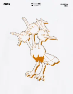 Celio Pokémon - T-shirt Dodrio^Homme Collabs|T-Shirts