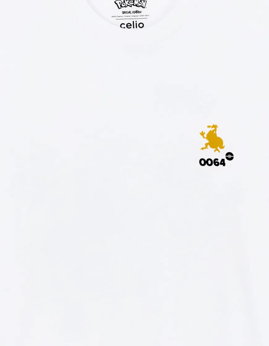 Celio Pokémon - T-shirt Kadabra^Homme Collabs|T-Shirts