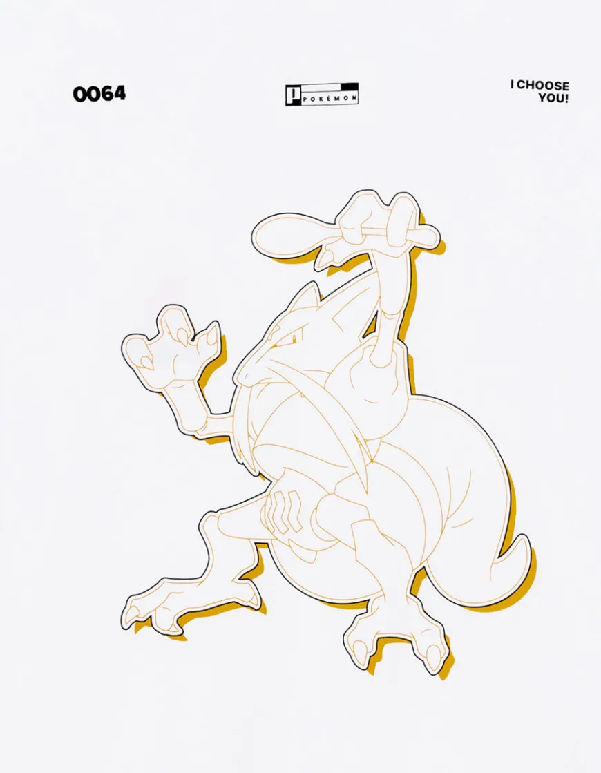 Celio Pokémon - T-shirt Kadabra^Homme Collabs|T-Shirts