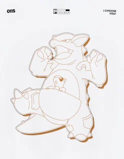 Celio Pokémon - T-shirt Kangourex^Homme Collabs|T-Shirts