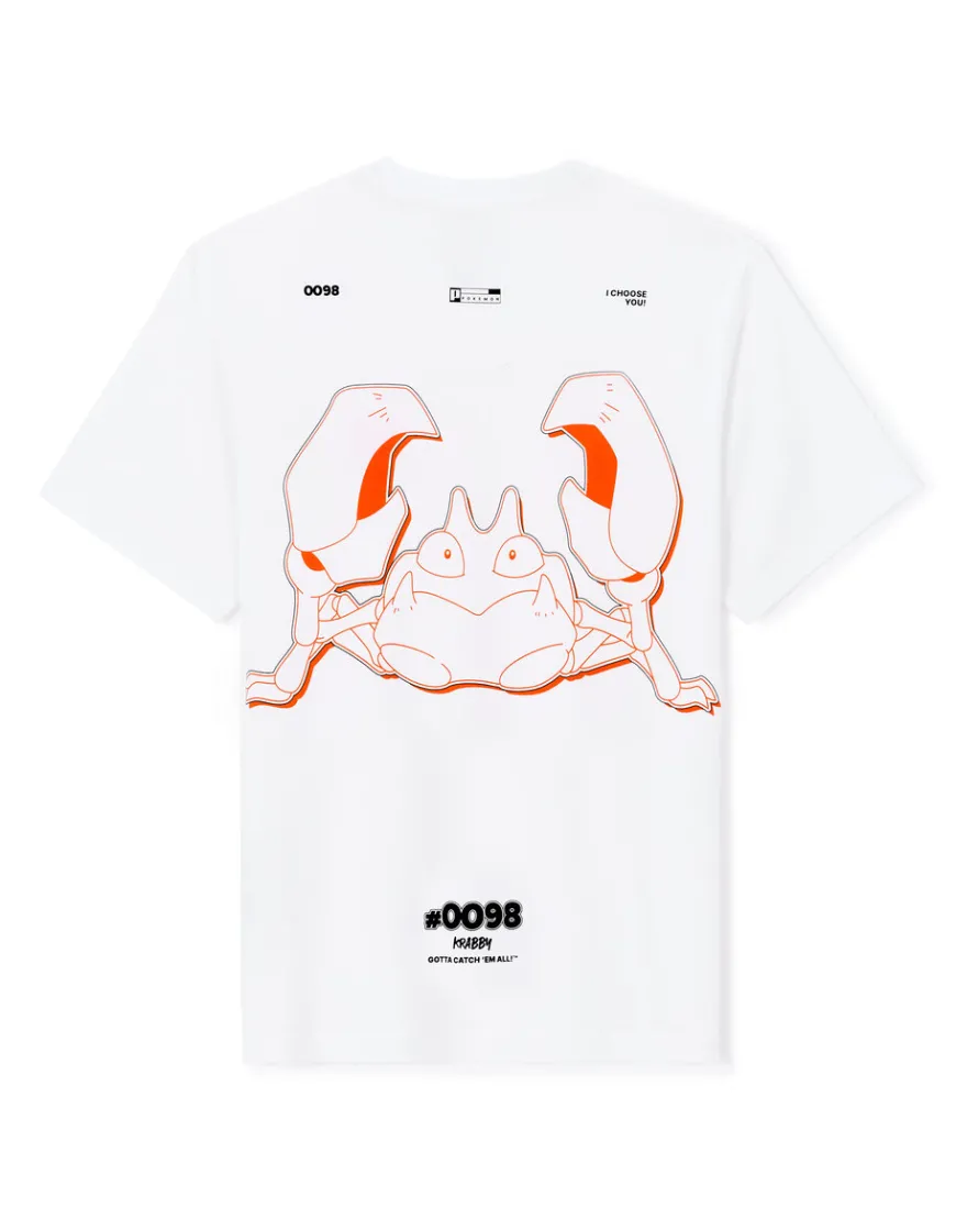 Celio Pokémon - T-shirt Krabby^Homme Collabs|T-Shirts
