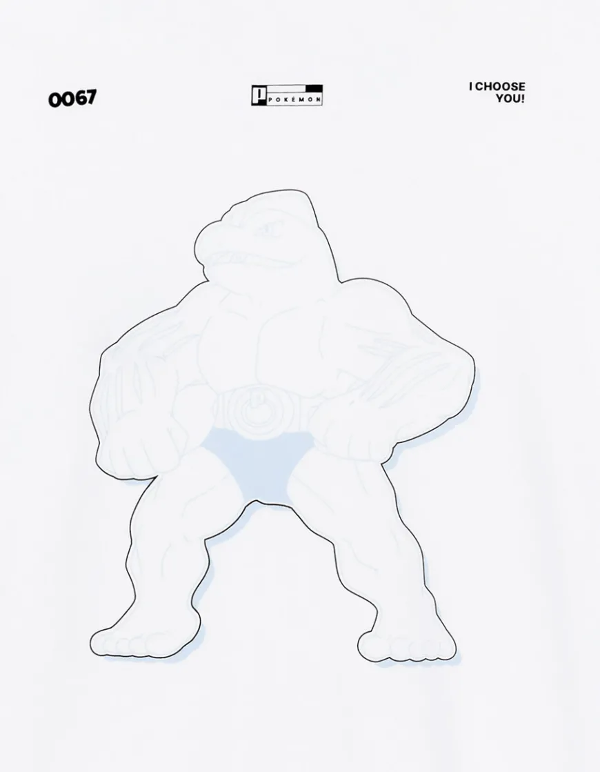Celio Pokémon - T-shirt Machopeur^Homme Collabs|T-Shirts