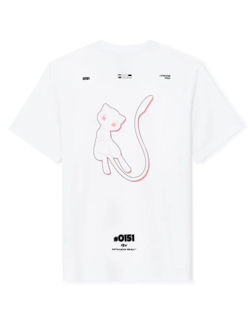 Celio Pokémon - T-shirt Mew^Homme Collabs|T-Shirts