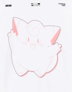 Celio Pokémon - T-shirt Mélofée^Homme Collabs|T-Shirts