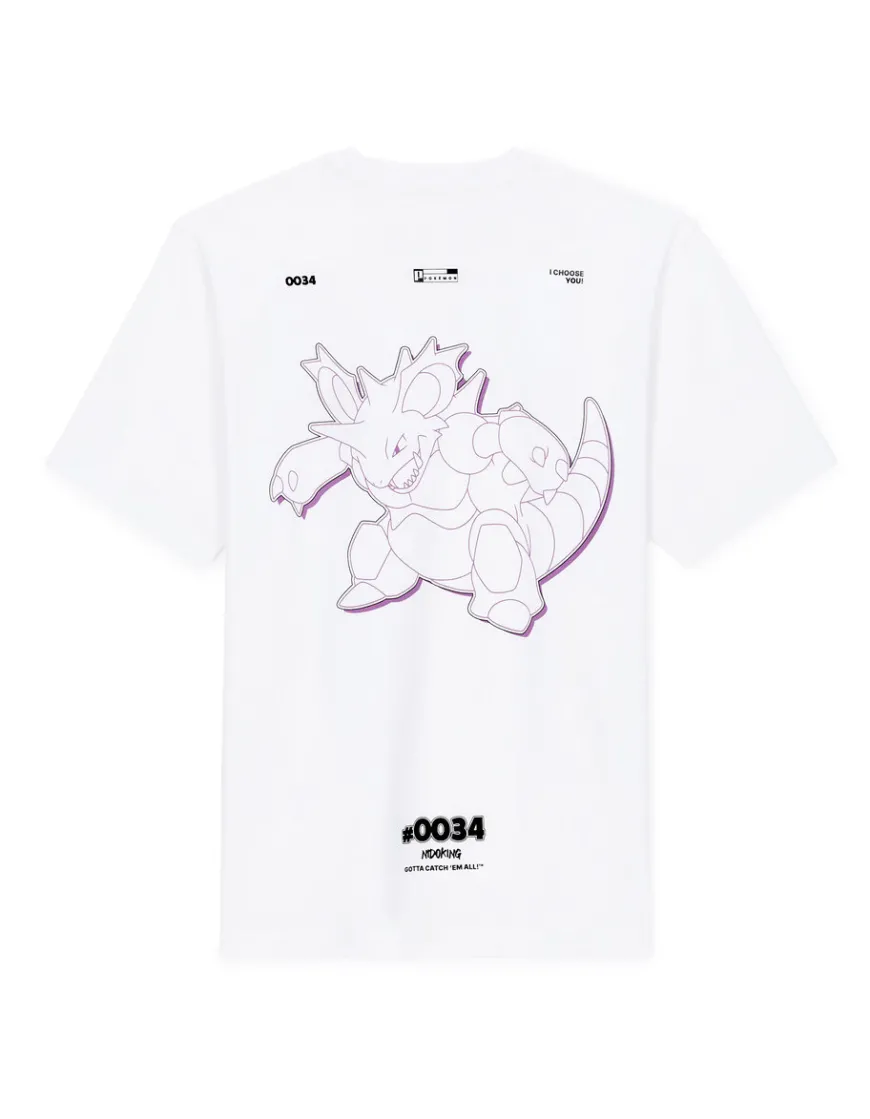 Celio Pokémon - T-shirt Nidoking^Homme Collabs|T-Shirts