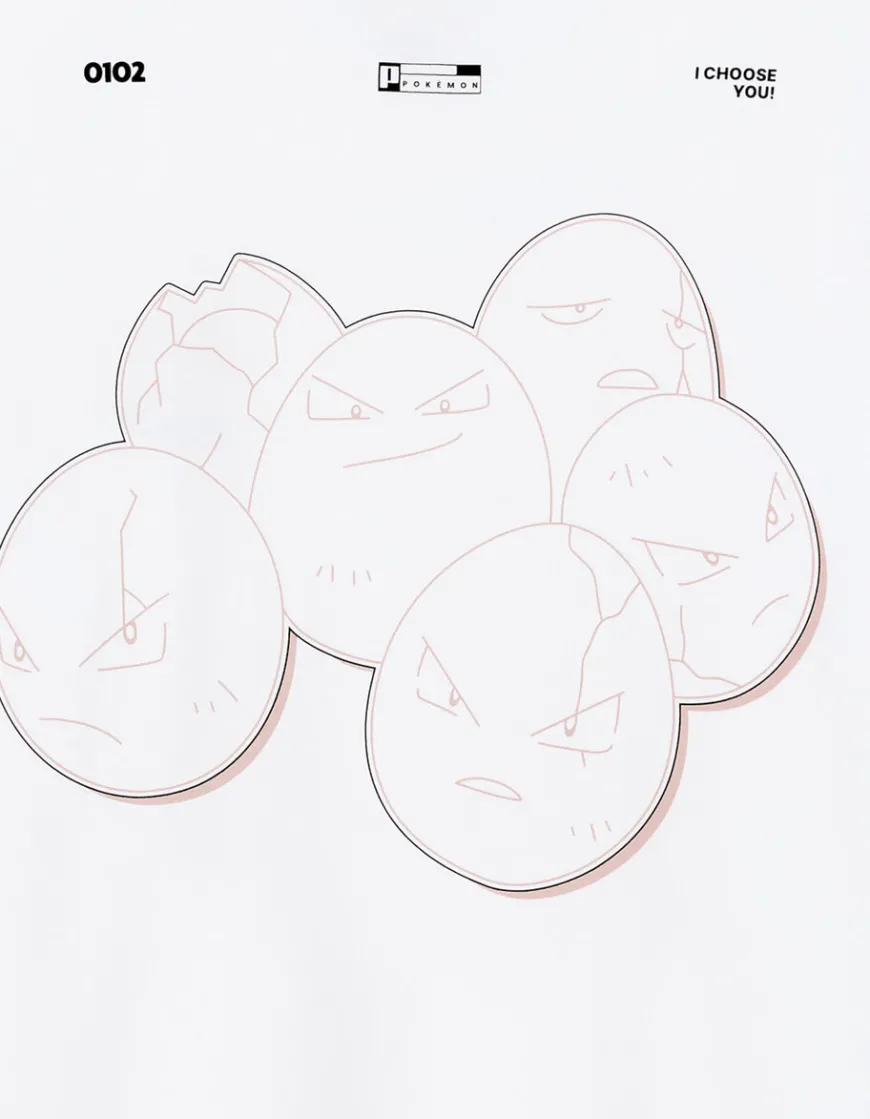 Celio Pokémon - T-shirt Noeunoeuf^Homme Collabs|T-Shirts