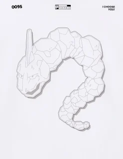 Celio Pokémon - T-shirt Onix^Homme Collabs|T-Shirts