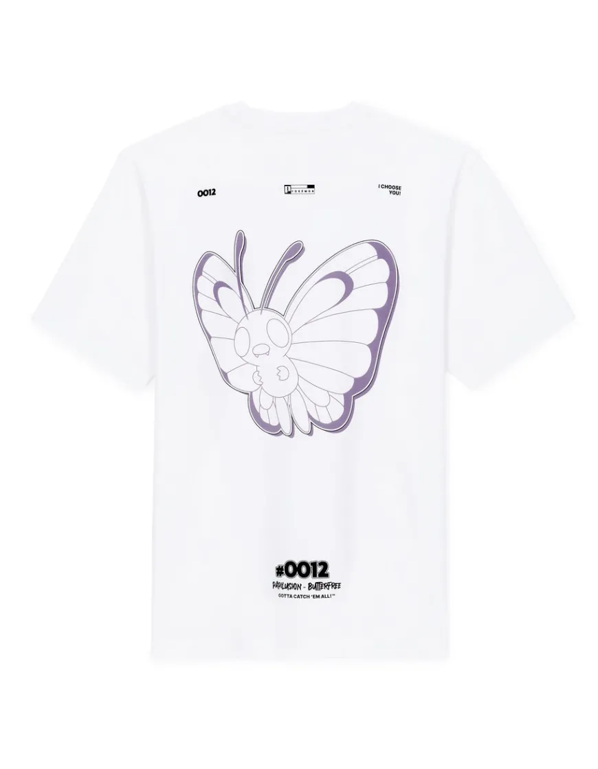 Celio Pokémon - T-shirt Papilusion^Homme Collabs|T-Shirts