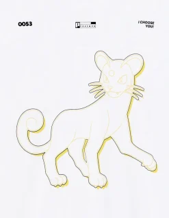 Celio Pokémon - T-shirt Persian^Homme Collabs|T-Shirts