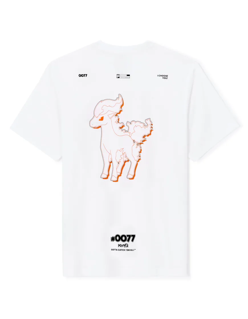 Celio Pokémon - T-shirt Ponyta^Homme Collabs|T-Shirts