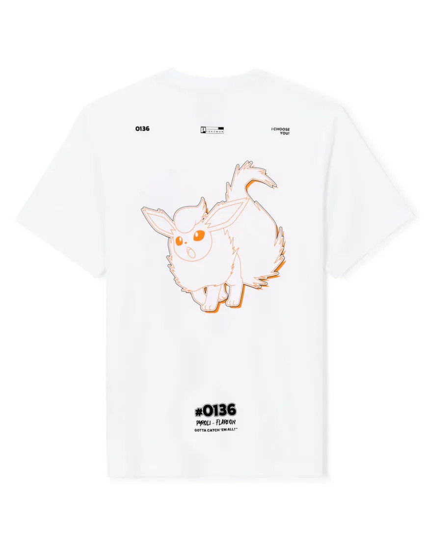 Celio Pokémon - T-shirt Pyroli^Homme Collabs|T-Shirts