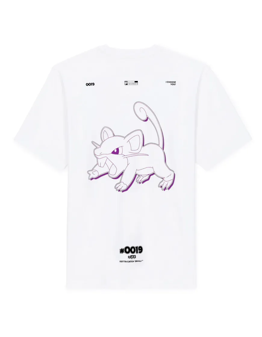 Celio Pokémon - T-shirt Rattata^Homme Collabs|T-Shirts