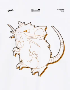 Celio Pokémon - T-shirt Rattatac^Homme Collabs|T-Shirts