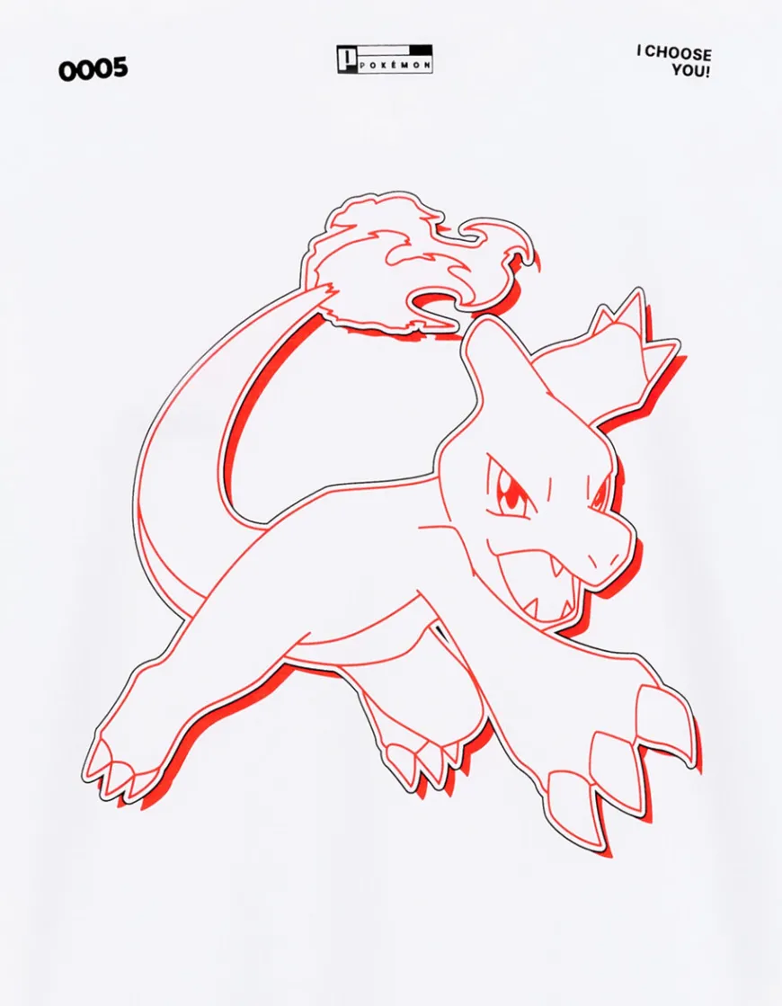 Celio Pokémon - T-shirt Reptincel^Homme Collabs|T-Shirts