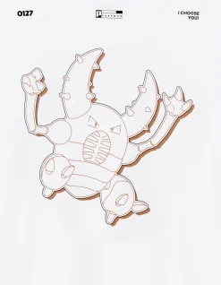 Celio Pokémon - T-shirt Scarabrute^Homme Collabs|T-Shirts