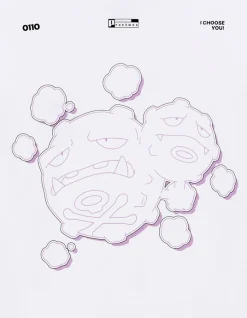 Celio Pokémon - T-shirt Smogogo^Homme Collabs|T-Shirts