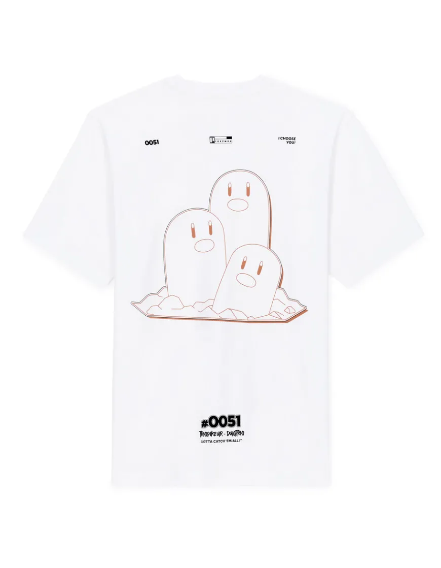 Celio Pokémon - T-shirt Triopikeur^Homme Collabs|T-Shirts