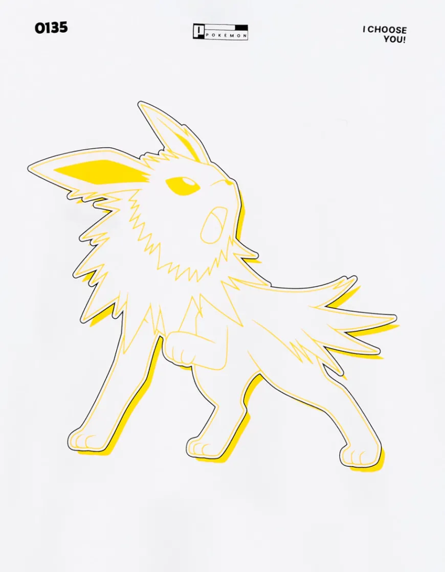 Celio Pokémon - T-shirt Voltali^Homme Collabs|T-Shirts