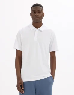 Celio Polo boxy coton mélangé -^Homme Polos