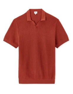 Celio Polo boxy en maille texturée 100% coton -^Homme Polos