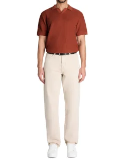 Celio Polo boxy en maille texturée 100% coton -^Homme Polos