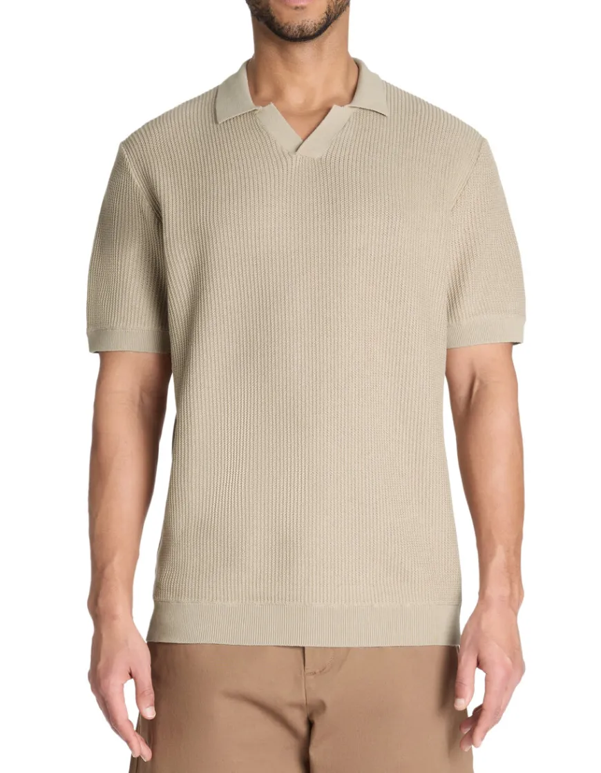 Celio Polo boxy en maille texturée 100% coton -^Homme Polos