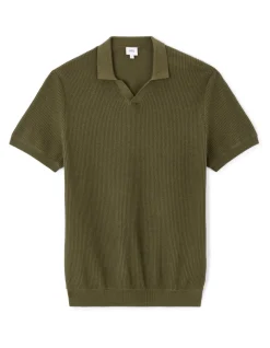Celio Polo boxy en maille texturée 100% coton -^Homme Polos