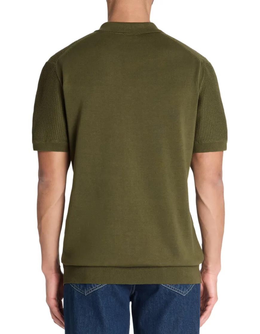 Celio Polo boxy en maille texturée 100% coton -^Homme Polos