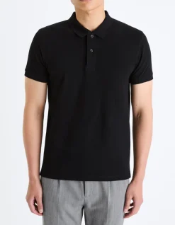 Celio Polo piqué regular 100% coton -^Homme Polos