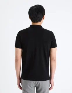 Celio Polo piqué regular 100% coton -^Homme Polos