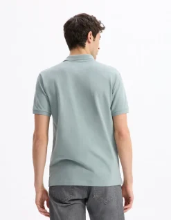 Celio Polo piqué regular 100% coton -^Homme Polos