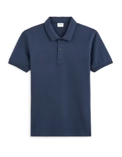Celio Polo piqué regular 100% coton - marine^Homme Polos