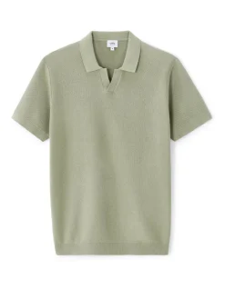 Celio Polo piqué regular 100% Coton tricot - vert^Homme Polos