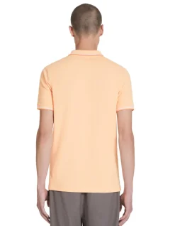 Celio Polo piqué slim en coton stretch - orange^Homme Polos