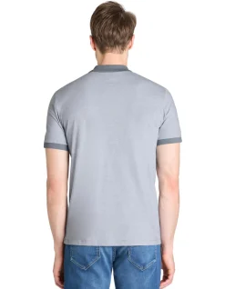 Celio Polo regular 100% coton - bleu^Homme Polos