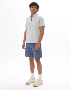 Celio Polo regular Coolmax - gris clair^Homme Polos