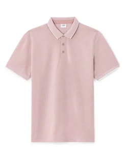 Celio Polo regular coton mélangé - rose^Homme Polos
