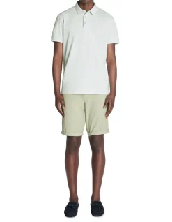 Celio Polo regular coton mélangé - vert minéral^Homme Polos