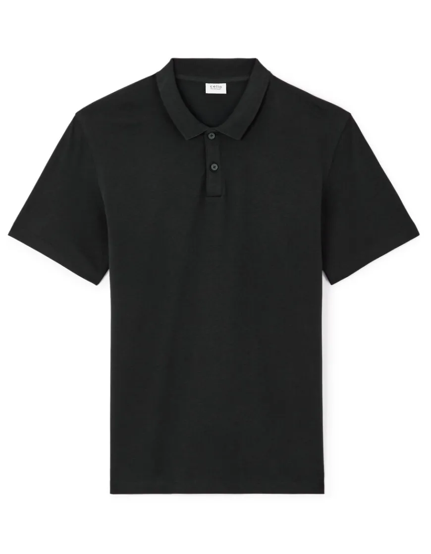 Celio Polo regular coton mélangé -^Homme Polos