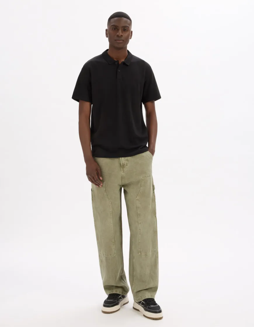 Celio Polo regular coton mélangé -^Homme Polos