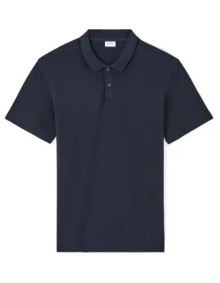 Celio Polo regular coton mélangé - marine^Homme Polos